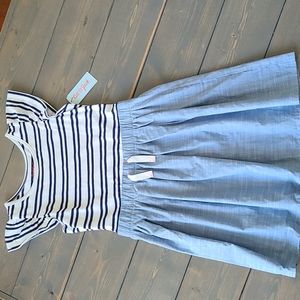 Cat and Jack striped dress NWT